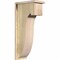 Ekena Millwork Del Monte Rough Sawn Corbel w/Backplate, Douglas Fir, 8"W x 14"D x 30"H COR08X14X30DEL01RDF - alternate 1